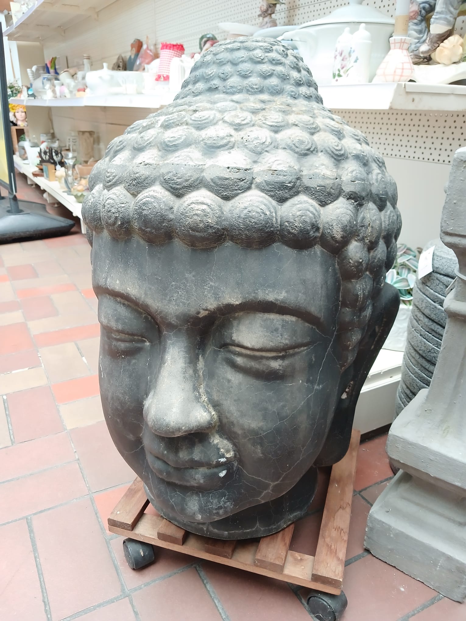Boedha hoofd art.nr 40619