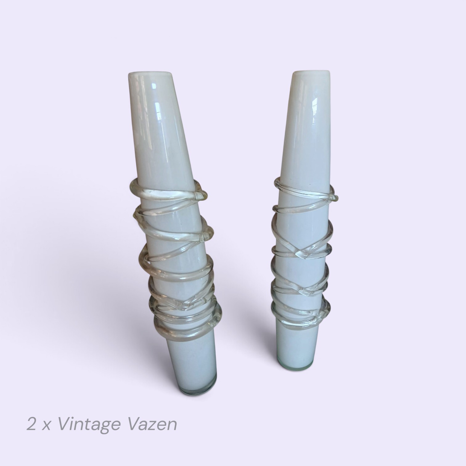 2 x Murano vazen art.nr 40732 - Afbeelding 2